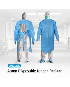 APRON DISPO LENGAN PANJANG ONEMED