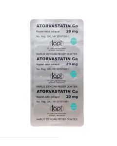 ATORVASTATIN LAPI 20 MG