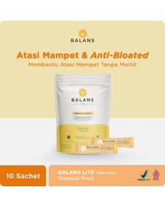 Balans Lite Trial Pack Tropical Fruit Fiber Probiotics Drink
