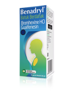 BENADRYL OBAT BATUK