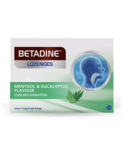 BETADINE LOZENGES MENTHOL & EUCALYPTUS