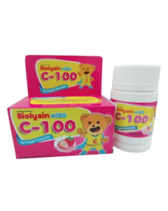 BIOLYSIN KIDS C-100 @30 TAB