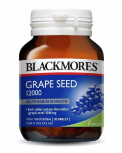 BLACKMORES GRAPE SEED 12000 @30