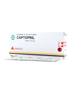 CAPTOPRIL 12,5mg