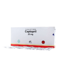 CAPTOPRIL 25mg