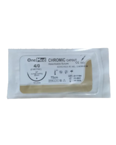 CATGUT CHROMIC 4/0 ONEMED @24 JRM