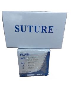 CATGUT PLAIN 3/0 SMARTCARE + JARUM