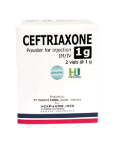 CEFTRIAXONE 1GR INJ @2