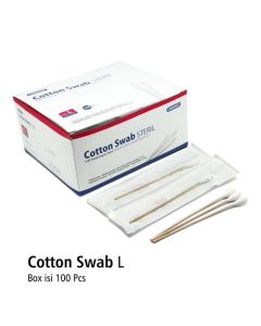 COTTON SWAB STERIL ONEMED (L)