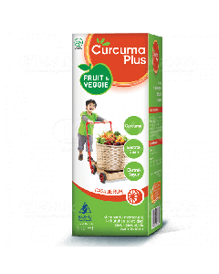 Curcuma Plus Fruit & Veggie Rasa Jeruk
