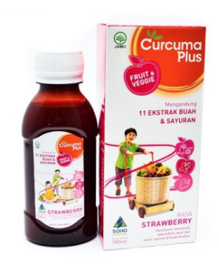 Curcuma Plus Fruit & Veggie Rasa Strawberry