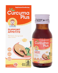 CURCUMA PLUS SUPPORT APPETITE JERUK 60ML