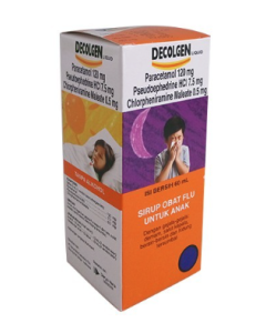 DECOLGEN SYRUP 60 ML