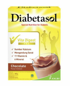 DIABETASOL COKLAT 180GR