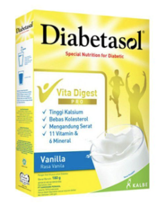 DIABETASOL VANILA 180GR