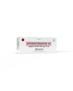 DIPHENHYDRAMINE 150MG/15ML INJ