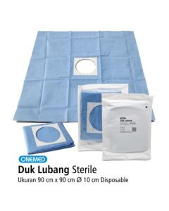 DUK STERIL LUBANG 90X90 (D10CM)