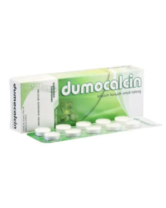 DUMOCALCIN 500 MG PEPPERMINT 10 TABLET