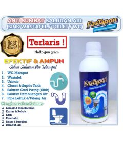 FASTAPON 500ml Anti Sumbat Saluran Air WC Toilet bebas mampet