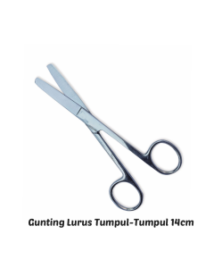 GUNTING TUMPUL TUMPUL LURUS