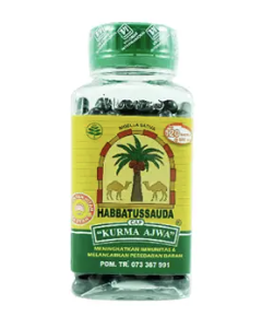 HABBATUSSAUDA Capsule KURMA AJWA @120Cap