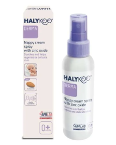 HALYKOO NAPPY Cream SPRAY ZINC OXIDE 100ML