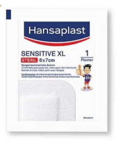 HANSAPLAST SENSITIVE STERIL XL 6X7CM