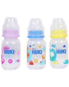 HUKI  BOTOL PP SP ROUND 120ML