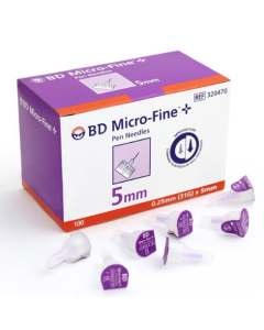 JARUM INSULIN UNGU BD