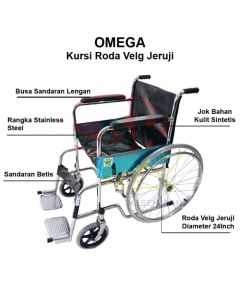 KURSI RODA STANDAR OMEGA (KR33)