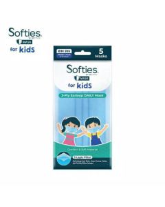 MASKER KARET SOFTIES ANAK