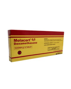 MOLACORT 0,5 MG