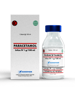 PARACETAMOL 1G/100ML INFUS BRN