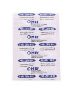 PARACETAMOL MEF LOS GENERRIK @100