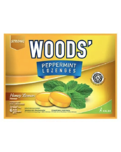 Permen Woods Honey Lemon