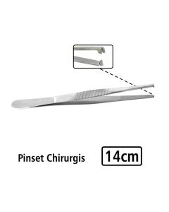 PINSET CIRUGIS 14CM