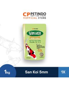 San Koi Spriluna Koi Food Specialist 5mm Floating Type - 1kg