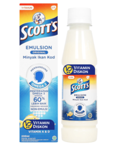 SCOTTS EMULSION ORIGINAL 200ml