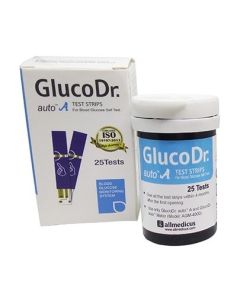STRIP GLUCO DR AUTO ISI 25