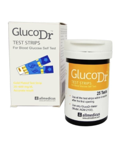 STRIP GLUCO DR BIO  ISI 25