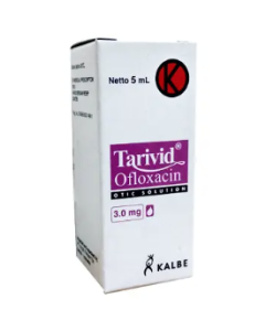 TARIVID 0.3% OTIC SOL 5ml