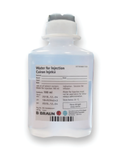 WATER FOR INJECTION 100 ML