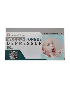 WOODEN TONGUE DEPRESSOR GC @50