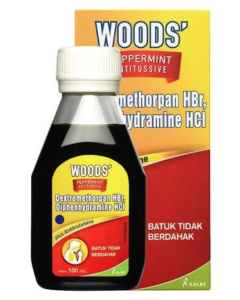 WOODS ANTITUSSIVE 100ML MERAH
