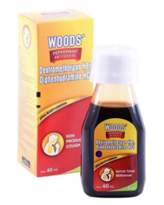 WOODS ANTITUSSIVE 60ML MERAH